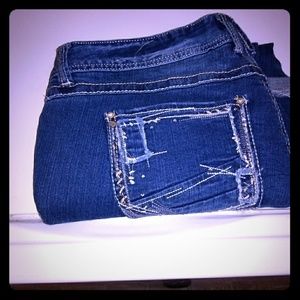 Amethyst capri jeans